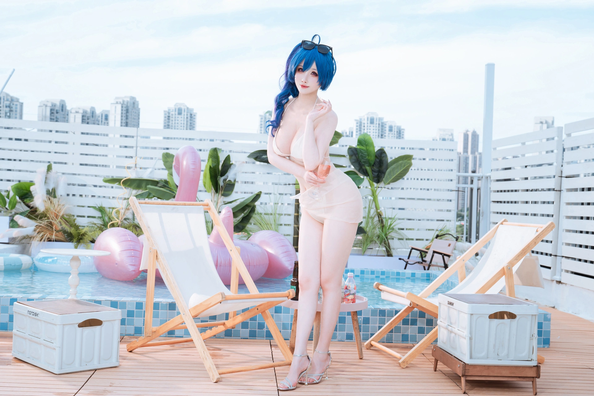rioko凉凉子 – NO.143 圣姨泳装 1